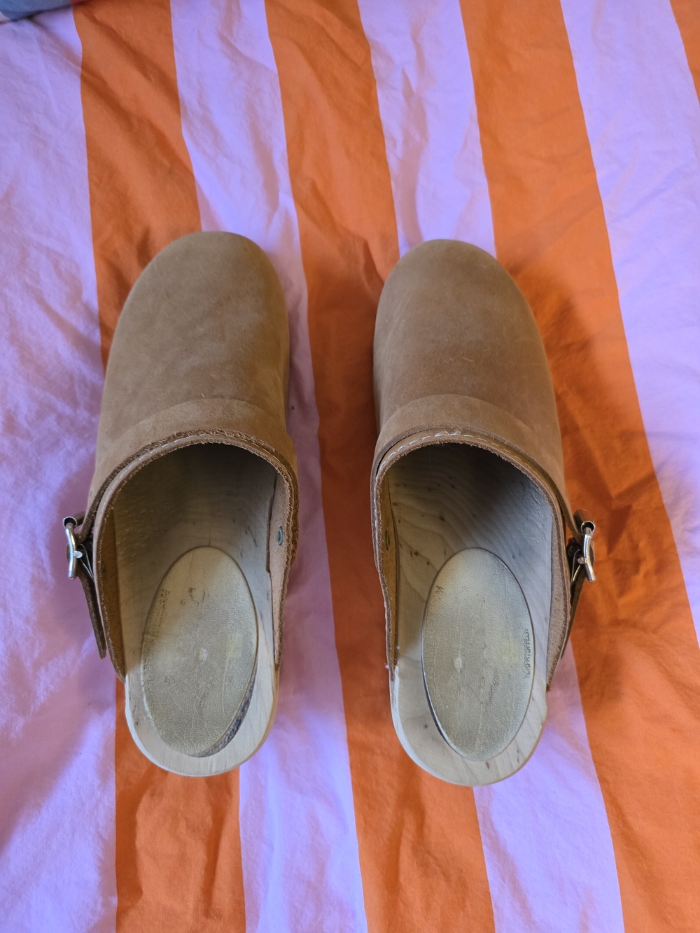 Lotta From Stockholm Women's Suede Clog